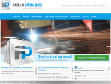 Tablet Screenshot of felixphilips.nl